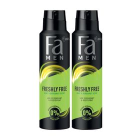 Fa Freshly Free Nane Bergamot 2x150 ml Sprey Deodorant