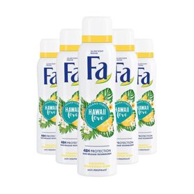 Fa Hawaii Love 5x150 ml Kadın Sprey Deodorant
