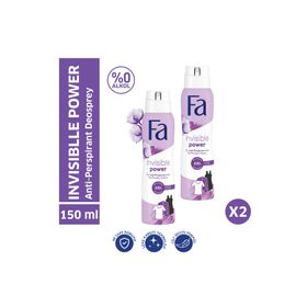 Fa Invisible Power 2x150 ML Kadın Sprey Deodorant