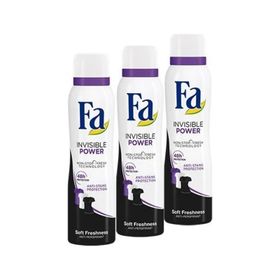 Fa Invisible Power 3x150 ml Kadın Sprey Deodorant