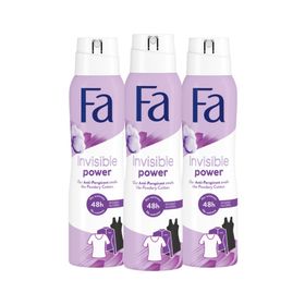 Fa Invisible Power 3x150 ml Kadın Sprey Deodorant