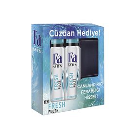 Fa Men Fresh Pulse 2x150 ML Deodorant