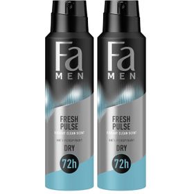 Fa Men Fresh Pulse 2x150 ML Deodorant