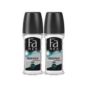 Fa Men Fresh Pulse 72H 2x50 ml Deodorant