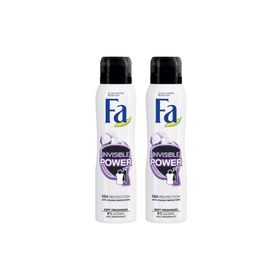 Fa Men Xtreme Invisible Power 2x150 ml Sprey Deodorant