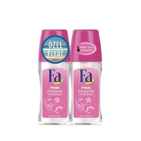Fa Pink Passion 50 ml + 50 ml 2'li Kadın Deodorant Roll-On