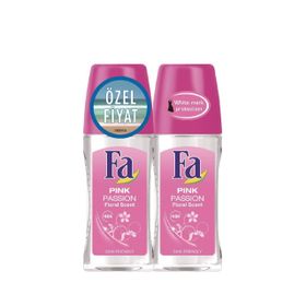 Fa Pink Passion 50 ml + 50 ml 2'li Kadın Deodorant Roll-On