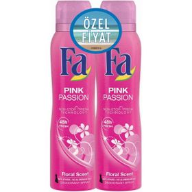 Fa Pink Passion Sprey 2x150 ML Kadın Deodorant