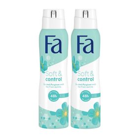 Fa Soft & Control 2x150 ML Sprey Deodorant