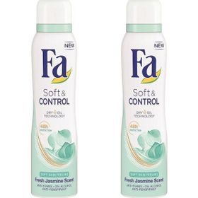 Fa Soft & Control 2x150 ML Sprey Deodorant