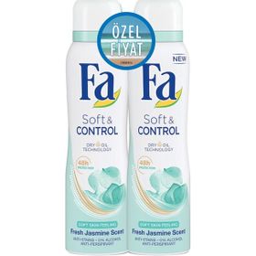 Fa Soft & Control 2x150 ML Sprey Deodorant