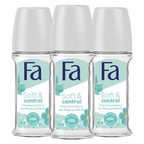 Fa Soft-Control 3x50 ml Roll-On