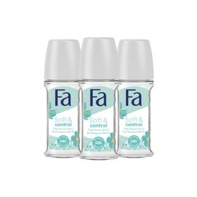 Fa Soft-Control 3x50 ml Roll-On