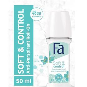 Fa Soft Control Fresh Jasmine Scent 50 ml Kadın Roll-On