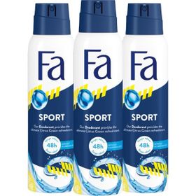 Fa Sport 150 ml x 3 Adet Men Deodorant