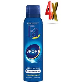 Fa Sport 4x150 ml Deodorant