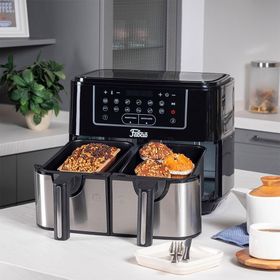 Fabcio V2 Duo 9 lt Dokunmatik Ekran Çift Hazneli Airfryer