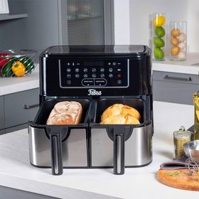 Fabcio V2 Duo 9 lt Dokunmatik Ekran Çift Hazneli Airfryer