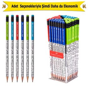 Faber Caligraphy Silgili Yuvarlak Kurşun Kalem (5244119603)
