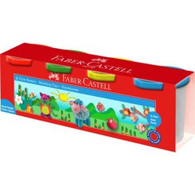 Faber Castel 4'lü Oyun Hamuru