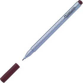 Faber Castell 0.4 mm Kahve Grip Finepen Keçe Uçlu Kalem