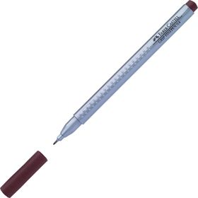 Faber Castell 0.4 mm Kahve Grip Finepen Keçe Uçlu Kalem