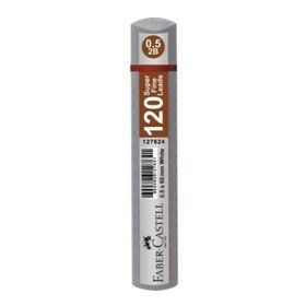 Faber Castell 0.5 2B 60 Gümüş Grip Kalem Ucu