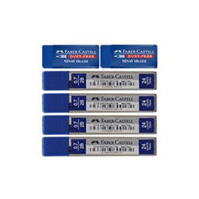 Faber Castell 0.7 Uç - Silgi Seti