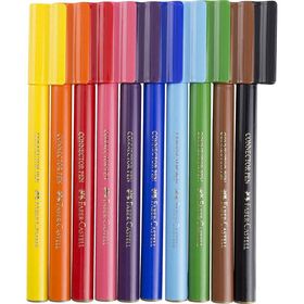 Faber-Castell 10 Renk 111500 Eğlenceli Keçeli Kalem
