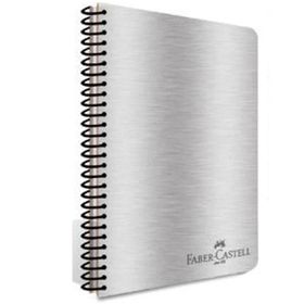 Faber-Castell 100 Yaprak Çizgili PP Kapak Metalik Defter
