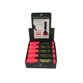 Faber Castell 10'lu Kırmızı Fosforlu Kalem
