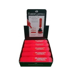 Faber Castell 10'lu S Kırmızı Fosforlu Kalem