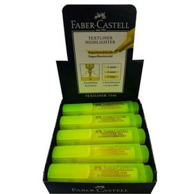 Faber Castell 10'lu S Sarı Fosforlu Kalem
