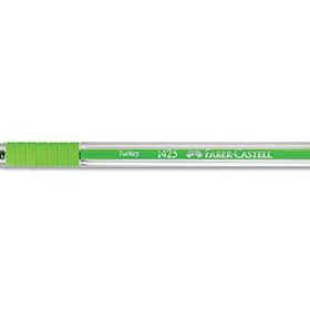 Faber-Castell 10'lu Yeşil Tükenmez Kalem