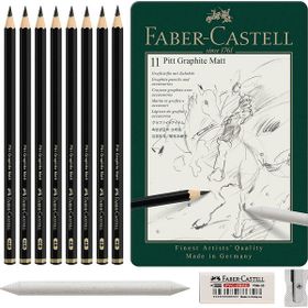 Faber Castell 115220 Pitt Graphite Matt 11 Parça Dereceli Kalem Seti