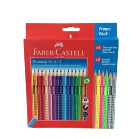 Faber Castell 115845 24 Renk Kuru Boya Kalemi