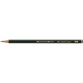 Faber-Castell 119014 4H 1 (S) Grafit Kalem – Grafit kurşun kalem (4H, siyah)