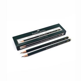 Faber-Castell 119014 4H 1 (S) Grafit Kalem – Grafit kurşun kalem (4H, siyah)