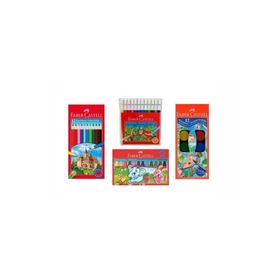 Faber Castell 12 Li Kuru Sulu Pastel Keçeli Boya 4 Lü Boya Seti PRA-2021844-1867