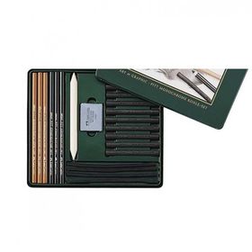 Faber Castell 12 li Pitt Monochrome Eskiz Pastel Boya