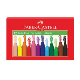 Faber Castell 12 li Redline Karton Kutu Pastel Boya