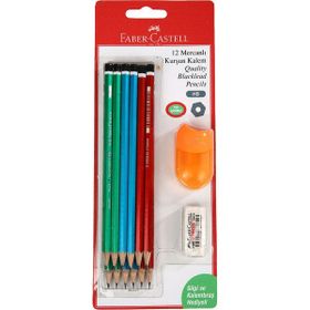 Faber Castell 12 Mercanlı 2160101 Kurşun Kalem Seti