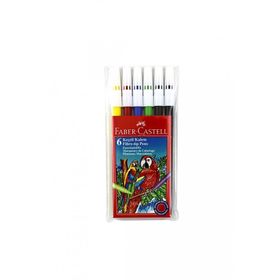Faber Castell 12 Paket 6'lı Yıkanabilir Keçeli Boya Kalemi