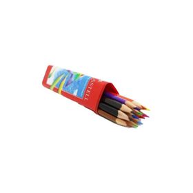 Faber-Castell 12 Renk 1-2 Boy Kuru Boya Kalemi