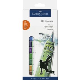 Faber Castell 12 Renk 12 ml Yağlı Boya