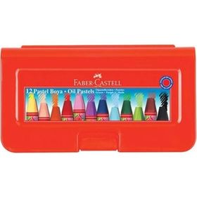 Faber Castell 12 Renk Çantalı Pastel Boya