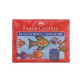 Faber-Castell 12 Renk Guvaş Boya