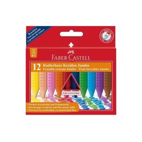 Faber Castell 12 Renk Jumbo Mum Boya