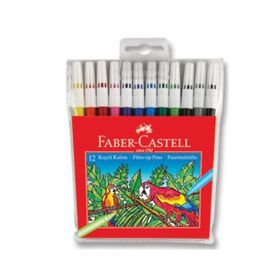Faber Castell 12 Renk Keçeli Kalem Seti