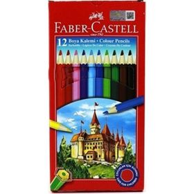 Faber Castell 12 Renk Tüp Kuru Boya